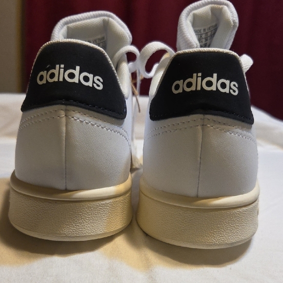 Adidas White Tennis Sneakers - Picture 3 of 5